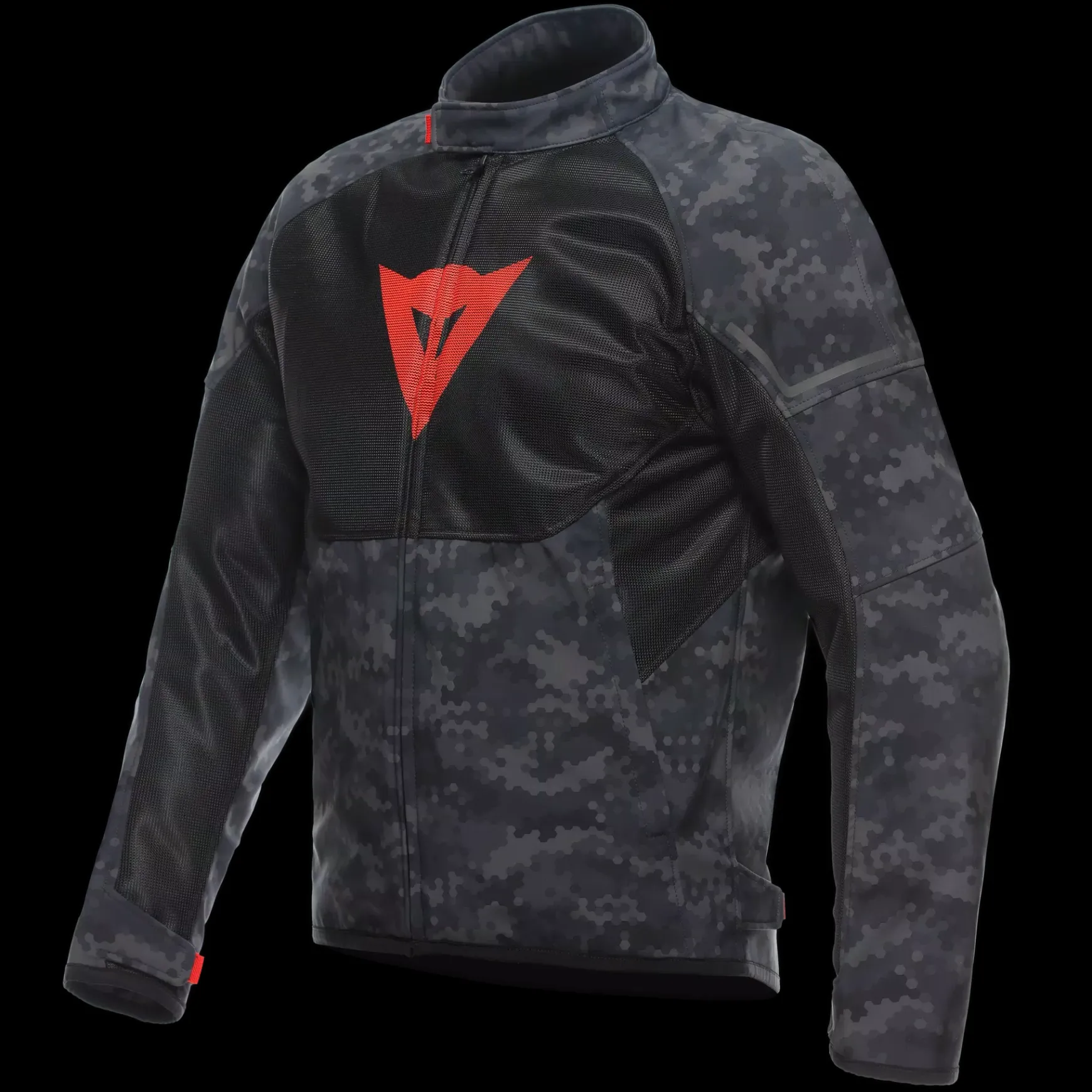 Dainese IGNITE AIR TEX JACKET CAMO-GRAY/BLACK/FLUO-RED Outlet