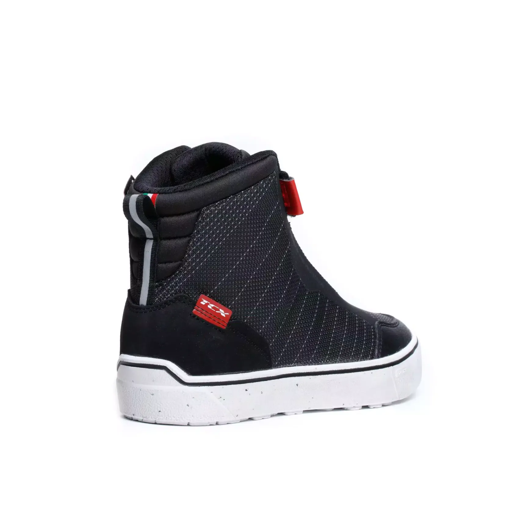 Dainese IKASU 2 WP WASSERDICHTE MOTORRADSCHUHE DAMEN - SCHWARZ/DUNKELROT Clearance