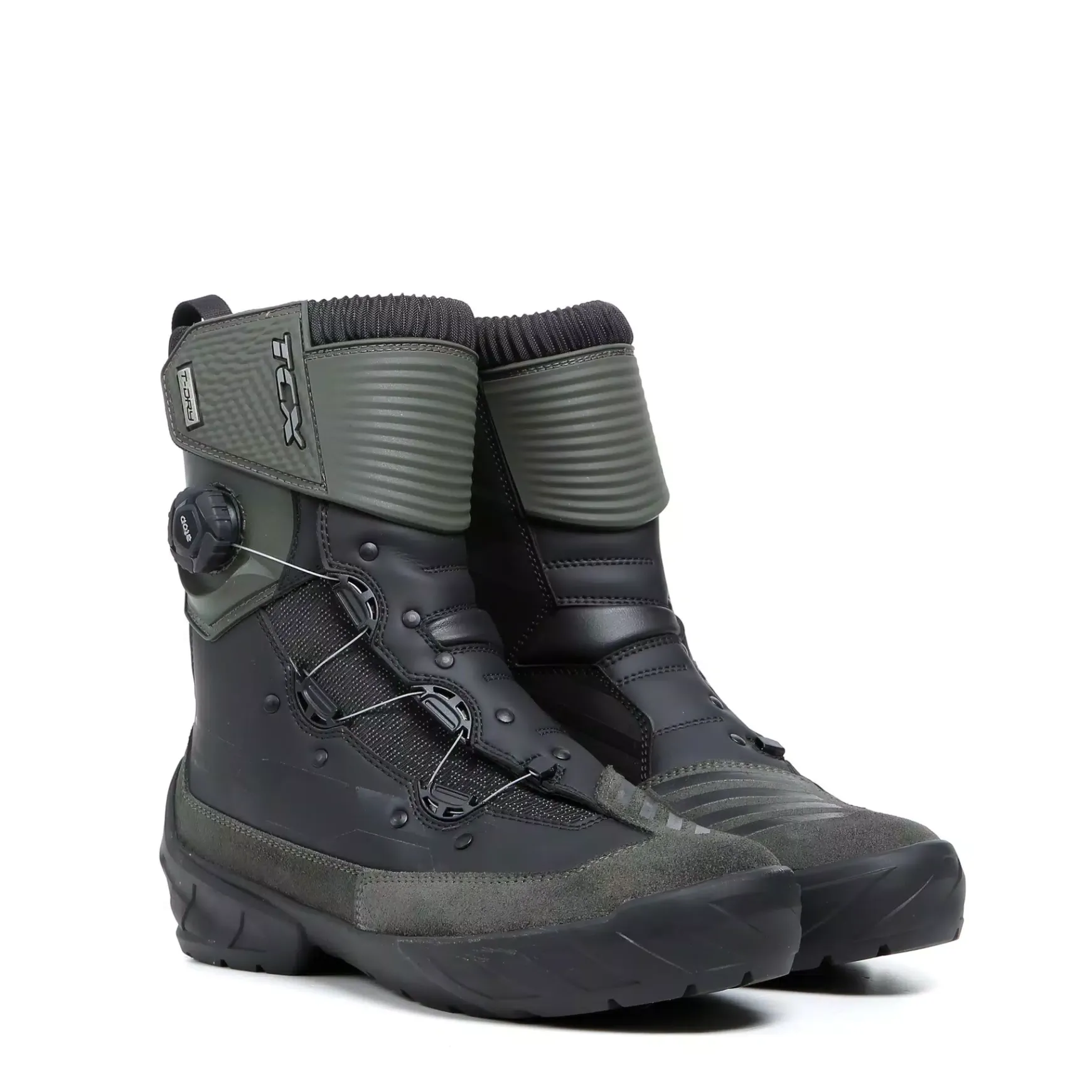 Dainese INFINITY 3 WP WASSERFESTE MOTORRADSTIEFEL HERREN - SCHWARZ/MILITÄRGRÜN Discount