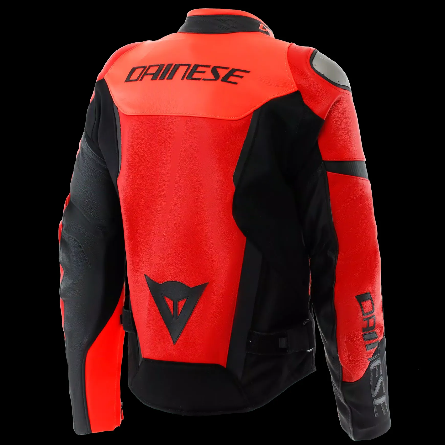 Dainese IPERATTIVA - HERREN-MOTORKRADJACKE AUS LEDER UND STOFF RED-FLUO/BLACK Online