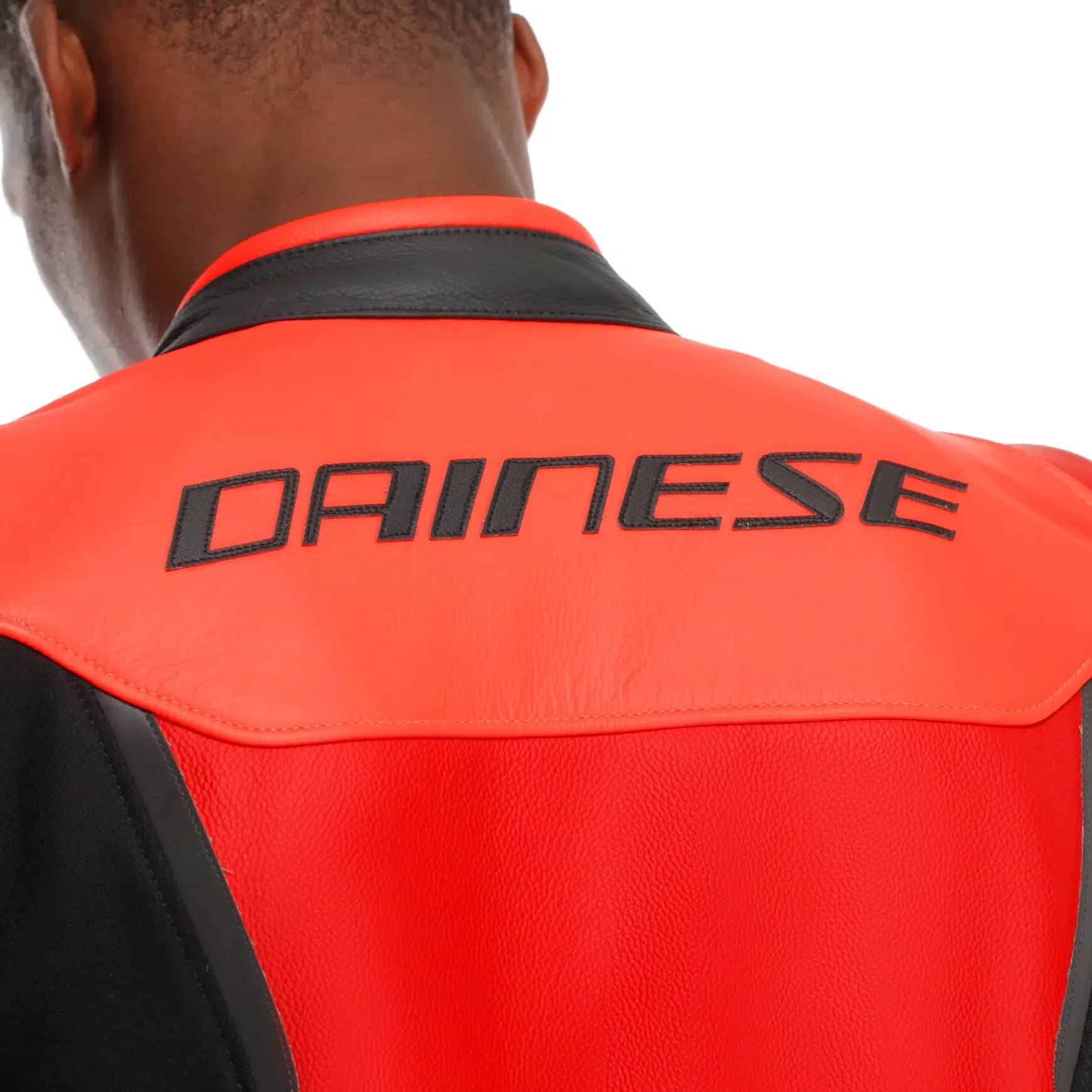 Dainese IPERATTIVA - HERREN-MOTORKRADJACKE AUS LEDER UND STOFF RED-FLUO/BLACK Online