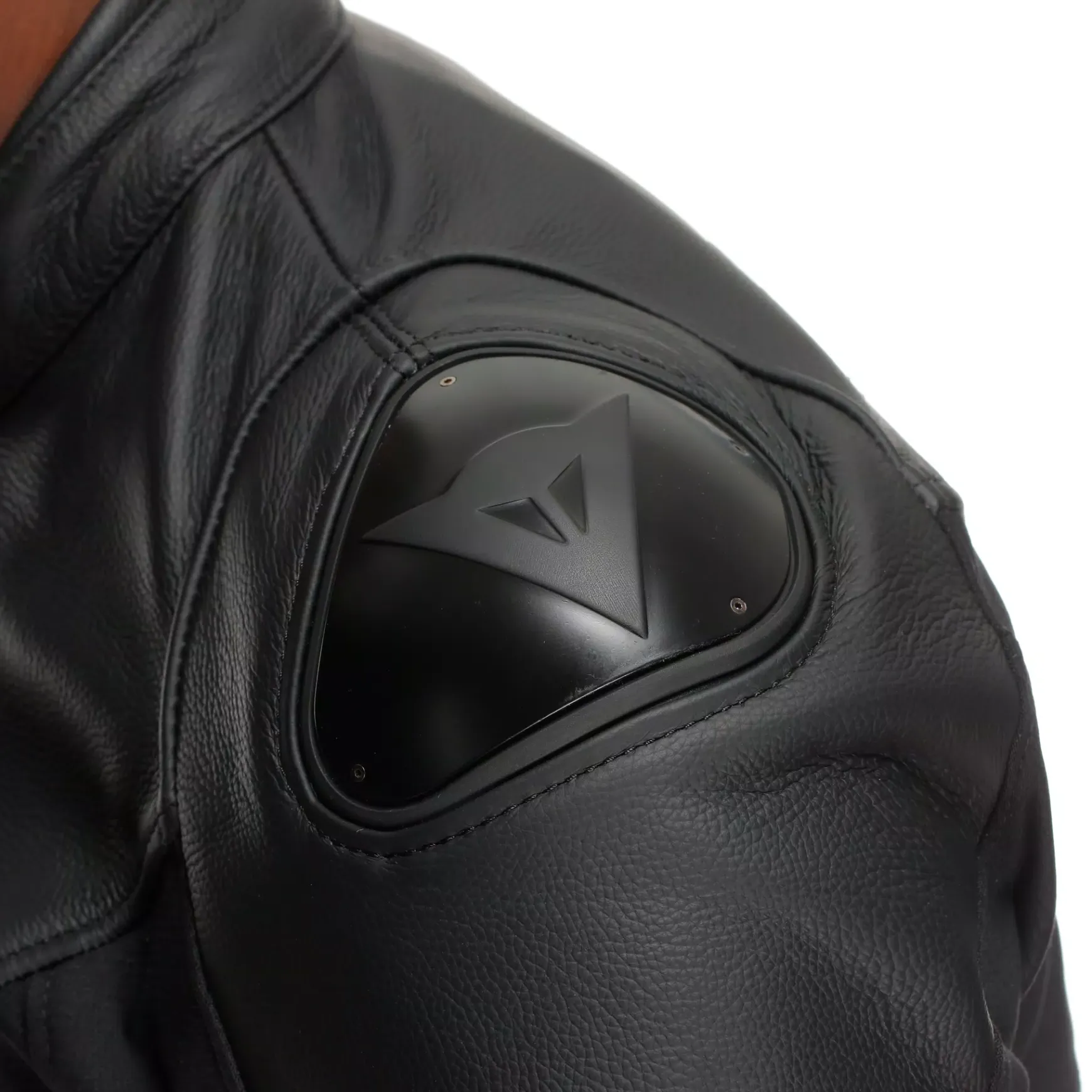 Dainese IPERATTIVA - HERREN-MOTORKRADJACKE AUS LEDER UND STOFF BLACK/BLACK