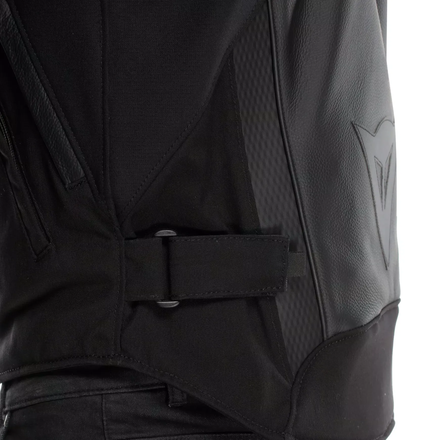 Dainese IPERATTIVA - HERREN-MOTORKRADJACKE AUS LEDER UND STOFF BLACK/BLACK