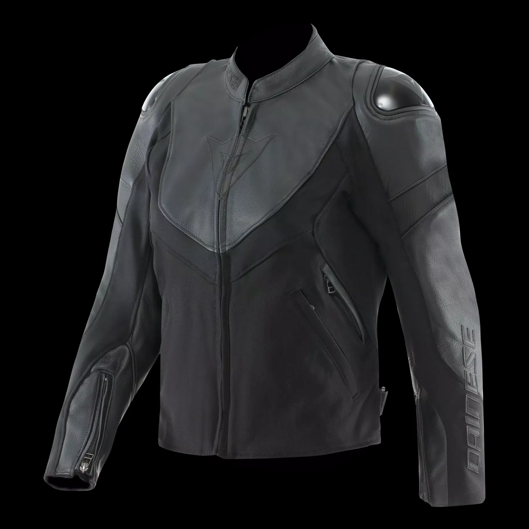 Dainese IPERATTIVA - MOTORRADJACKE AUS LEDER UND STOFF FÜR DAMEN BLACK/BLACK Online
