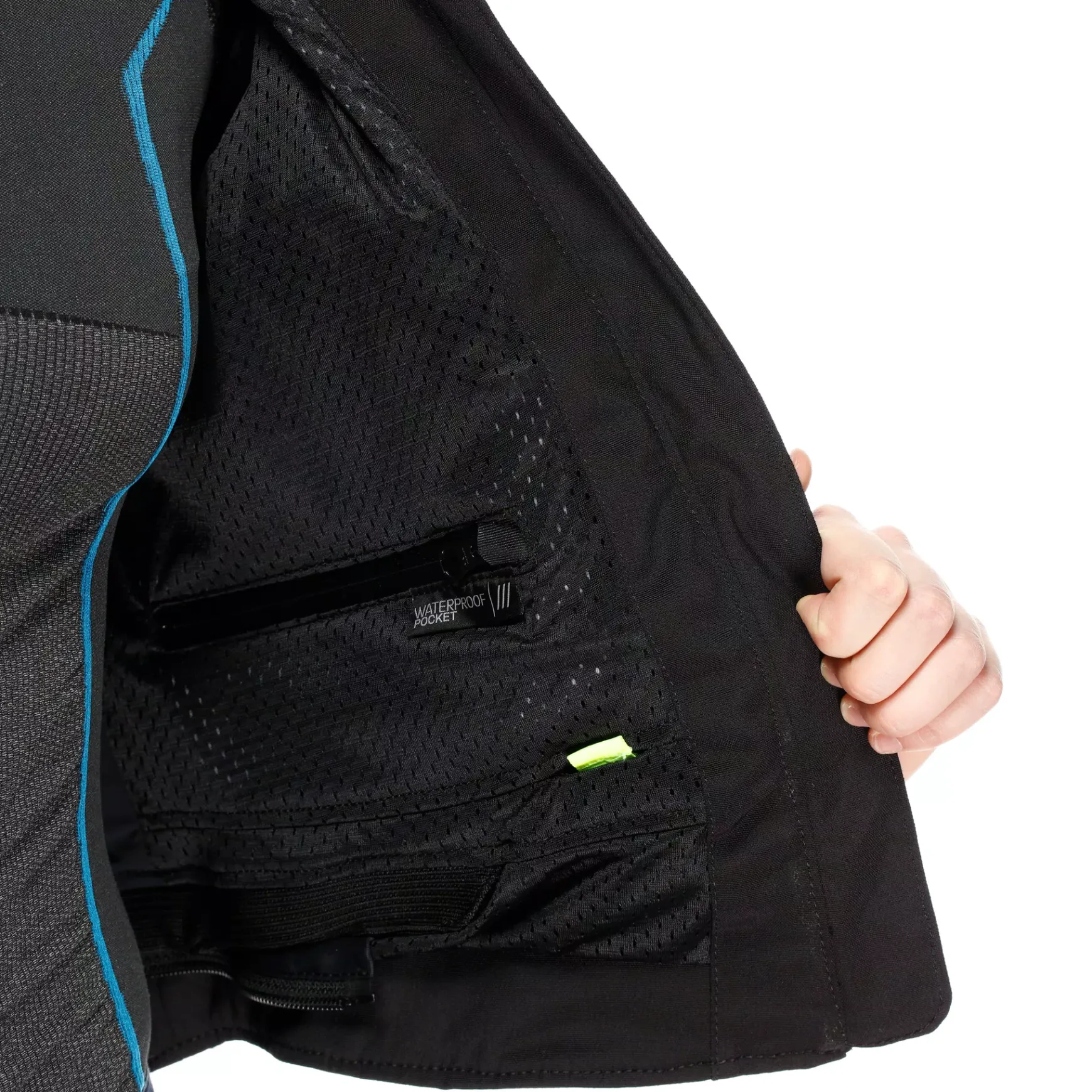 Dainese IPERATTIVA - MOTORRADJACKE AUS LEDER UND STOFF FÜR DAMEN BLACK/BLACK Online