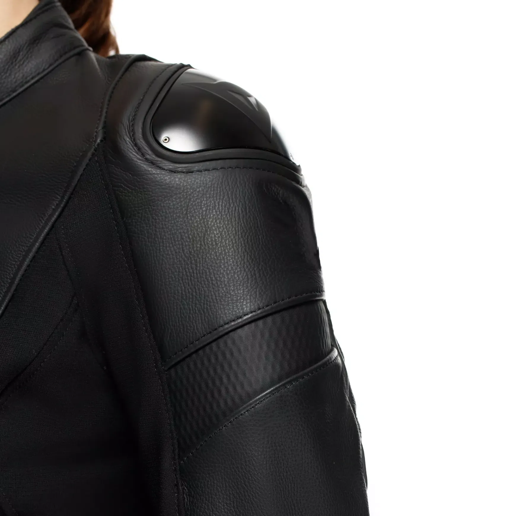 Dainese IPERATTIVA - MOTORRADJACKE AUS LEDER UND STOFF FÜR DAMEN BLACK/BLACK Online