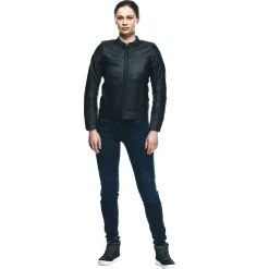 Dainese ITINERE LEATHER JACKET WMN BLACK Clearance