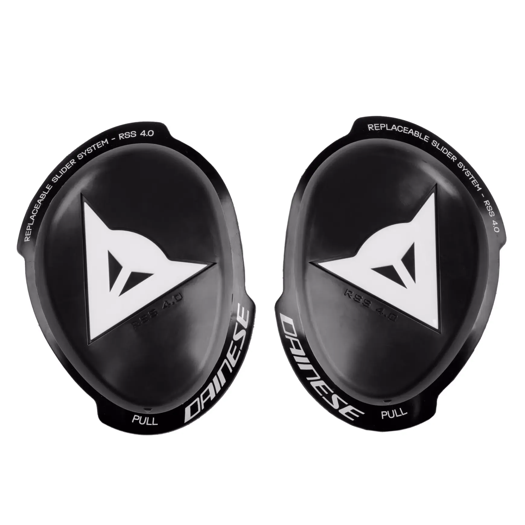 Dainese KNEE SLIDER RSS 4.0 - FULL KIT BLACK/WHITE Clearance