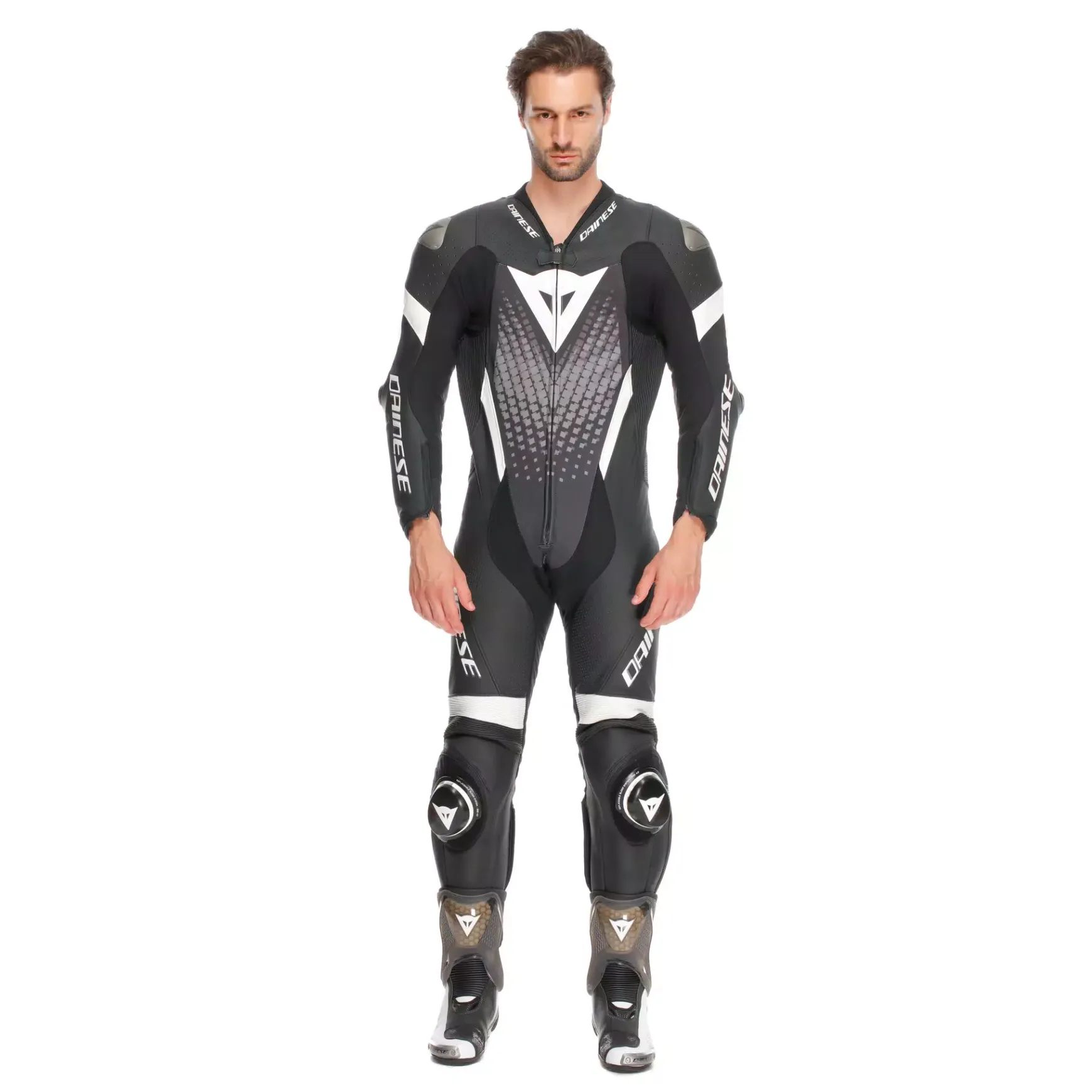 Dainese LAGUNA SECA 6 - EINTEILIGER PERFORIERTER LEDERANZUG HERREN Discount