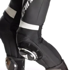 Dainese LAGUNA SECA 6 - EINTEILIGER PERFORIERTER LEDERANZUG HERREN BLACK/WHITE/ANTHRACITE New