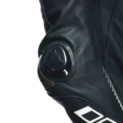 Dainese LAGUNA SECA 5 2PCS LEATHER SUIT S/T BLACK/BLACK/WHITE Hot