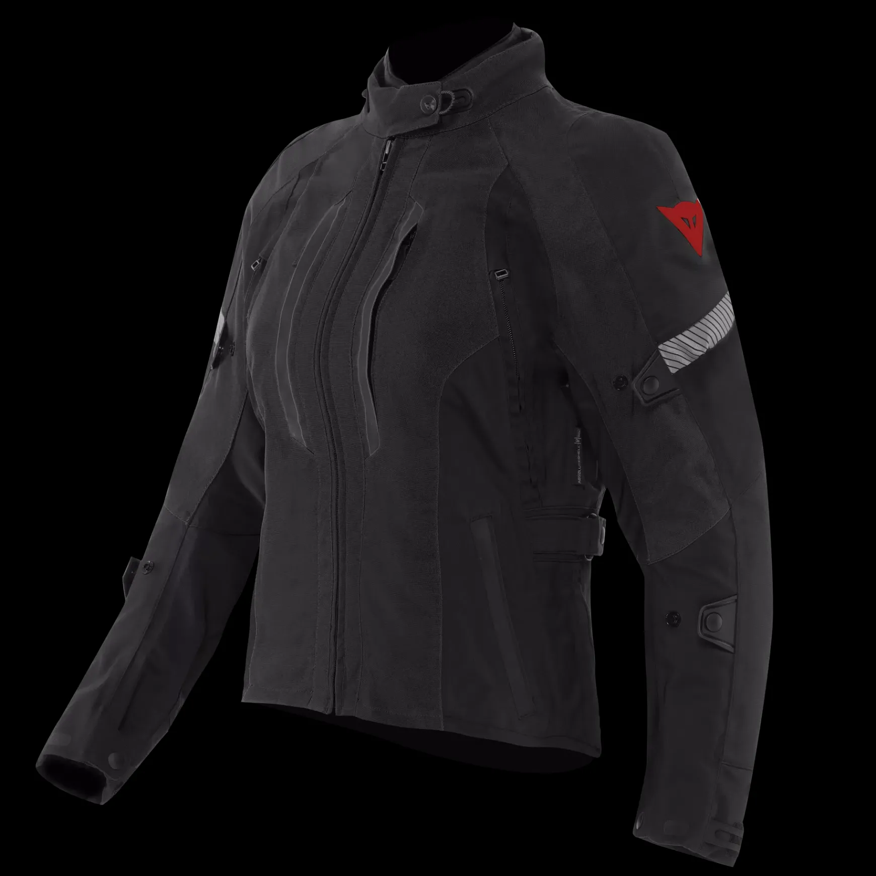 Dainese MANGEN ABSØLUTESHELL™ PRO - TOURING-MOTORRADJACKE DAMEN BLACK/BLACK Outlet