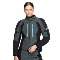Dainese MANGEN ABSØLUTESHELL™ PRO - TOURING-MOTORRADJACKE DAMEN EBONY/BLACK