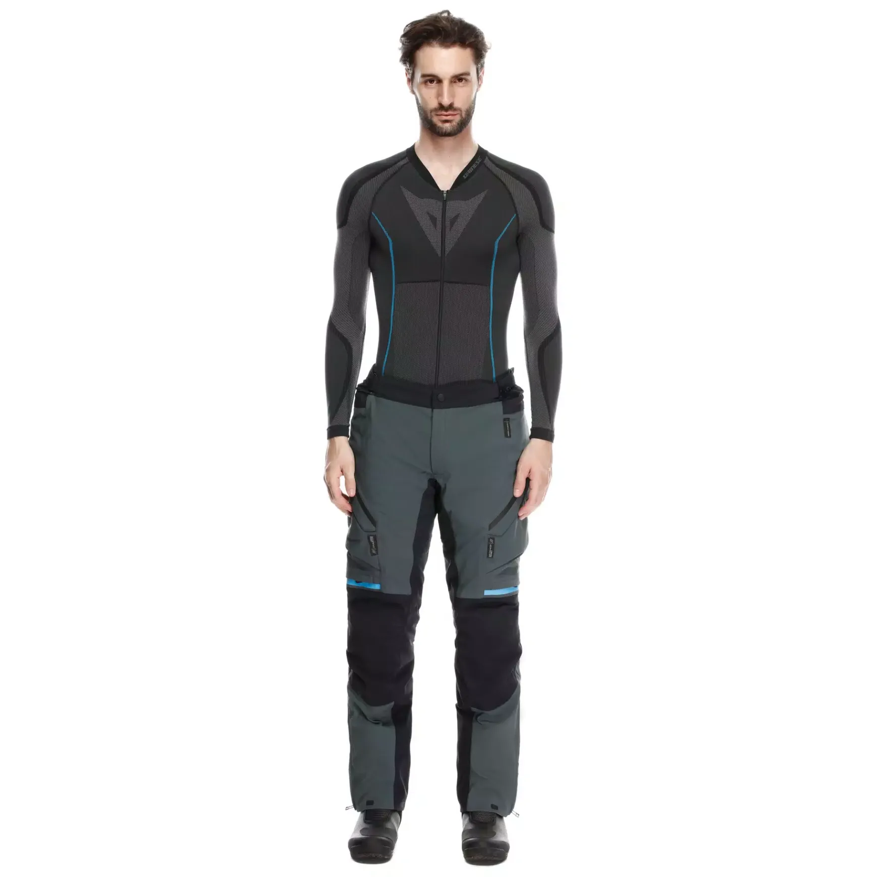 Dainese MANGEN ABSØLUTESHELL™ PRO - TOURING-MOTORENHOSEN HERREN EBONY/BLACK Discount