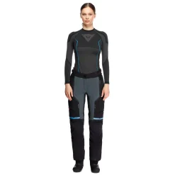 Dainese MANGEN ABSØLUTESHELL™ PRO - TOURING-MOTORENHOSEN DAMEN EBONY/BLACK Outlet