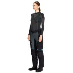 Dainese MANGEN ABSØLUTESHELL™ PRO - TOURING-MOTORENHOSEN DAMEN EBONY/BLACK Outlet