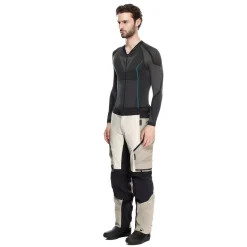 Dainese MANGEN ABSØLUTESHELL™ PRO - TOURING-MOTORENHOSEN HERREN BLACK/TIDAL FOAM Online