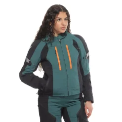 Dainese MANGEN ABSØLUTESHELL™ PRO - TOURING-MOTORRADJACKE DAMEN DARK SEA/BLACK Hot