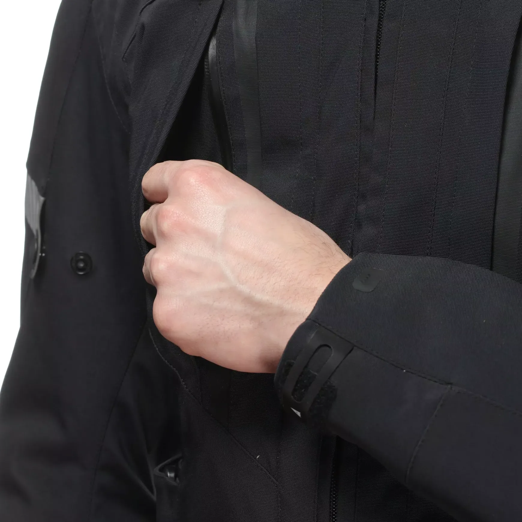 Dainese MANGEN ABSØLUTESHELL PRO JACKET S/T BLACK/BLACK Sale