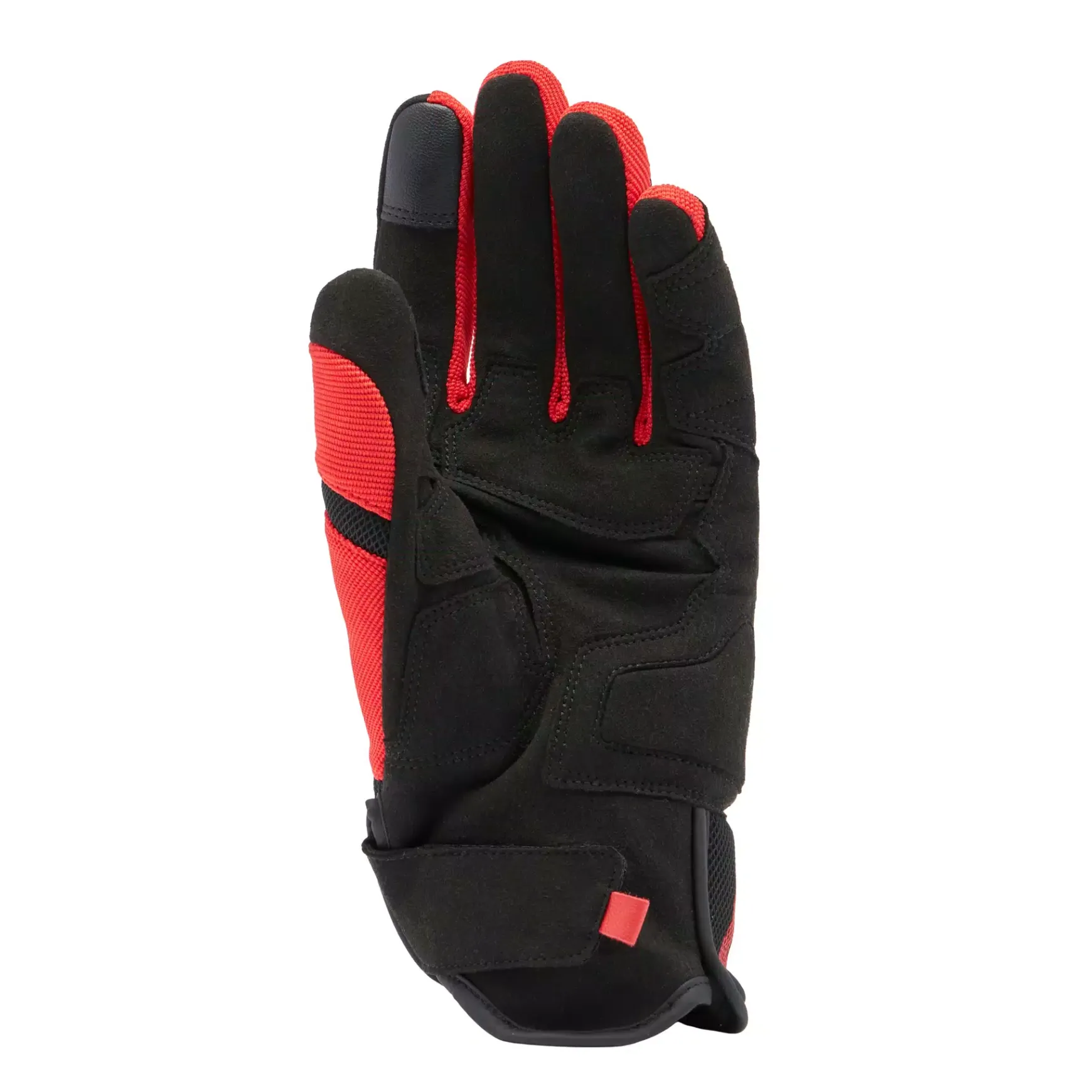 Dainese MIG 3 AIR TEX GLOVES BLACK/RED-LAVA