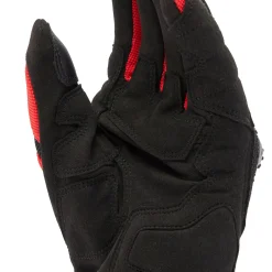 Dainese MIG 3 AIR TEX GLOVES BLACK/RED-LAVA