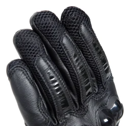 Dainese MIG 3 UNISEX LEATHER GLOVES BLACK/BLACK New
