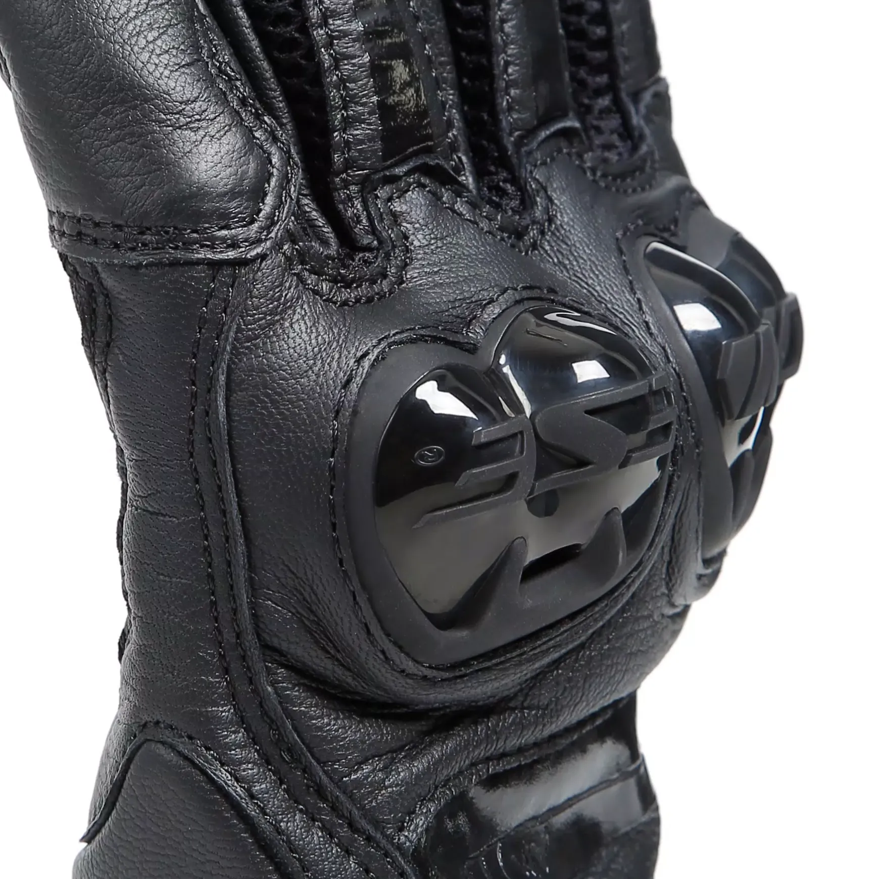 Dainese MIG 3 UNISEX LEATHER GLOVES BLACK/BLACK New