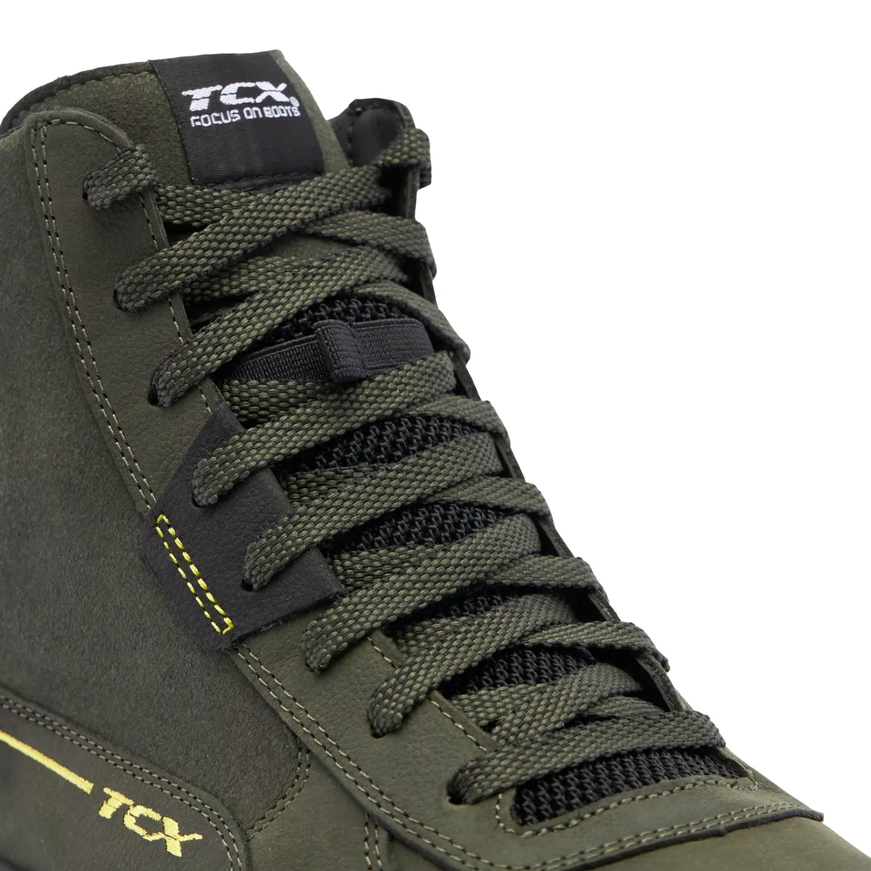 Dainese MOOD 2 GORE-TEX® WASSERDICHTE MOTORRADSCHUHE HERREN - GRÜN/SCHWARZ/GELB Discount