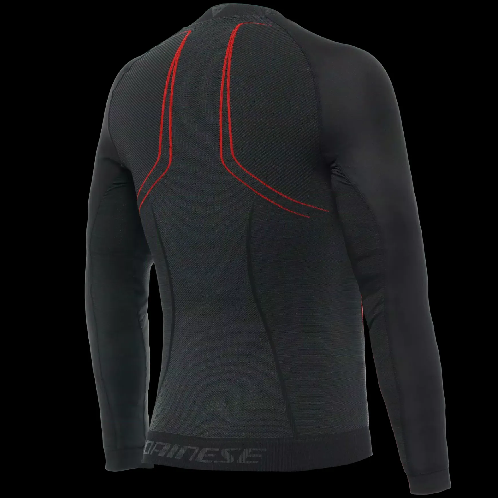 Dainese NO WIND THERMO LS BLACK/RED Hot