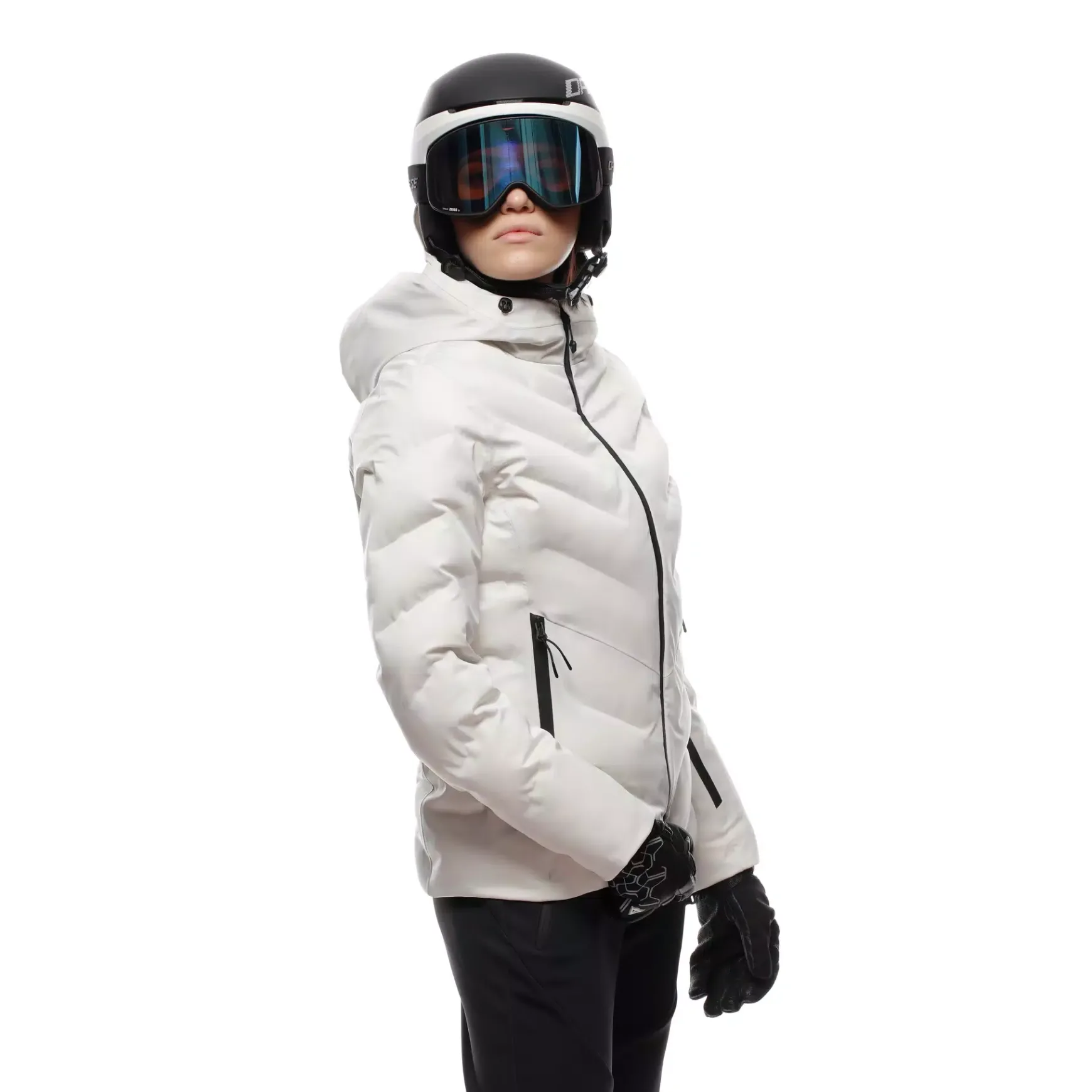 Dainese NOVA AEROSENSE-DRY - DAMEN-SKIJACKE LILY-WHITE