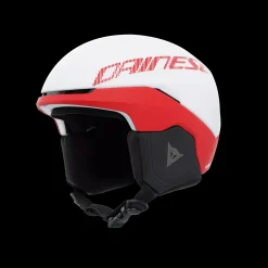 Dainese NUCLEO MIPS SKIHELME LILY WHITE/RACING RED Discount