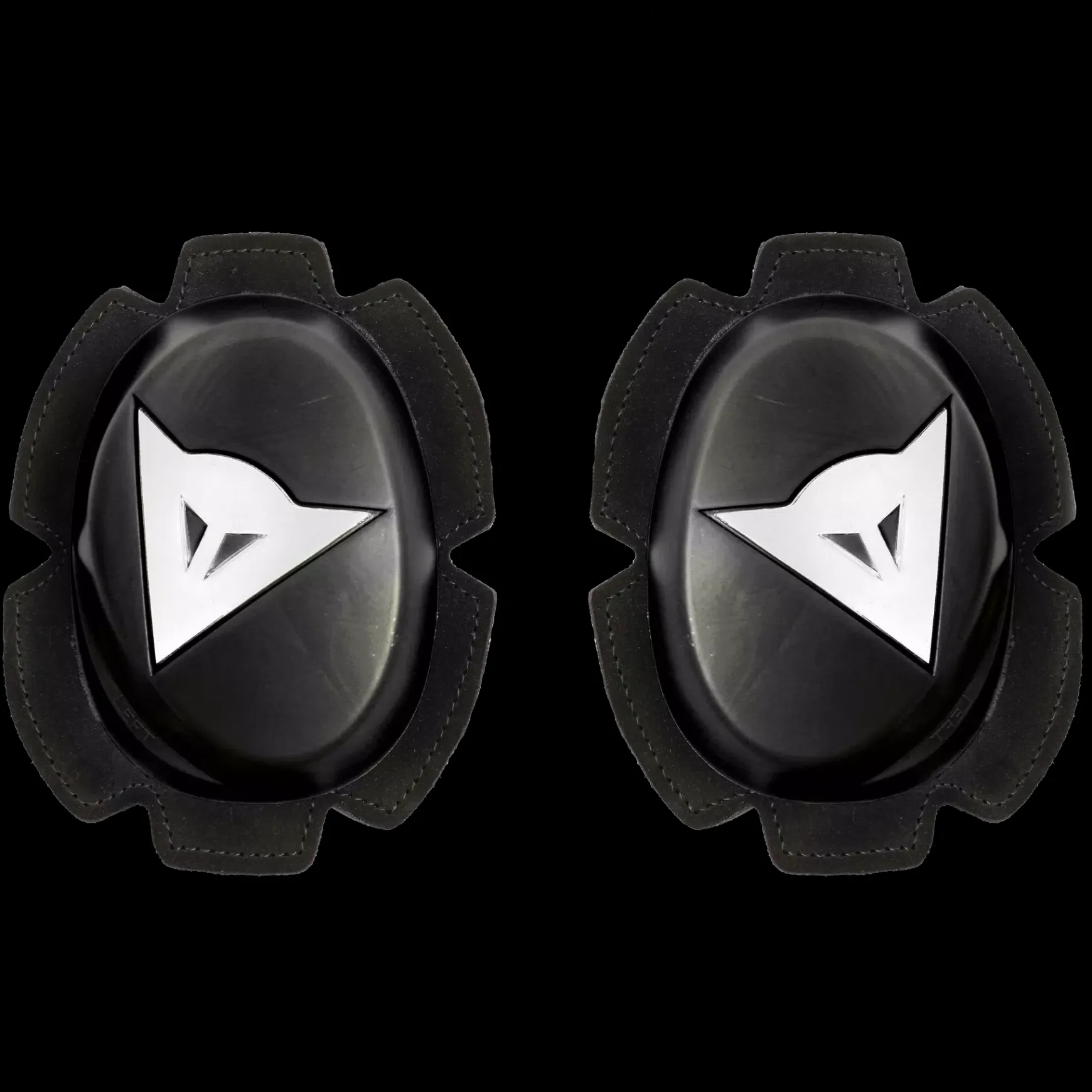 Dainese PISTA KNEE SLIDER HIGH DURABIL ITY BLACK/WHITE New