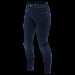 Dainese 5-POCKET DENIM SLIM CURVY SHORT - MOTORRADJEANS DAMEN DEEP-BLUE Hot