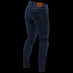 Dainese 5-POCKET DENIM SLIM CURVY SHORT - MOTORRADJEANS DAMEN DEEP-BLUE Hot