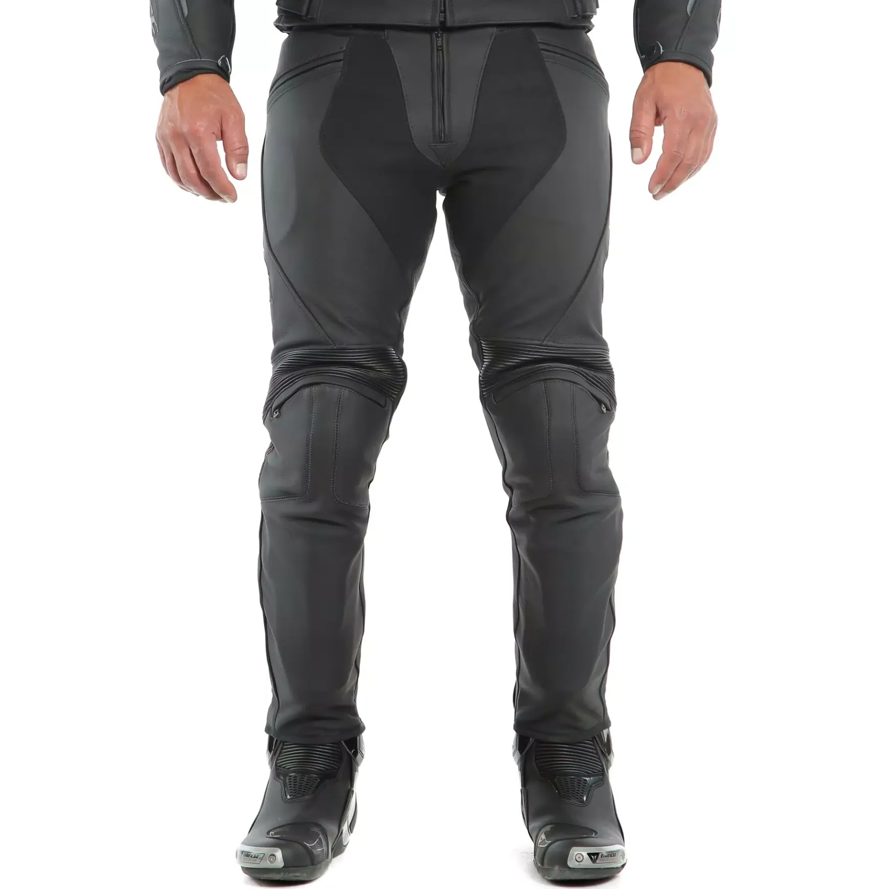 Dainese PONY 3 LEATHER PANTS BLACK-MATT Online
