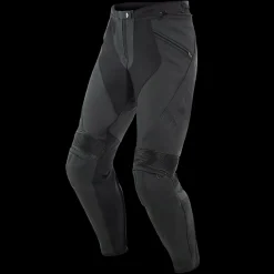 Dainese PONY 3 PERF. LEATHER PANTS BLACK-MATT Hot