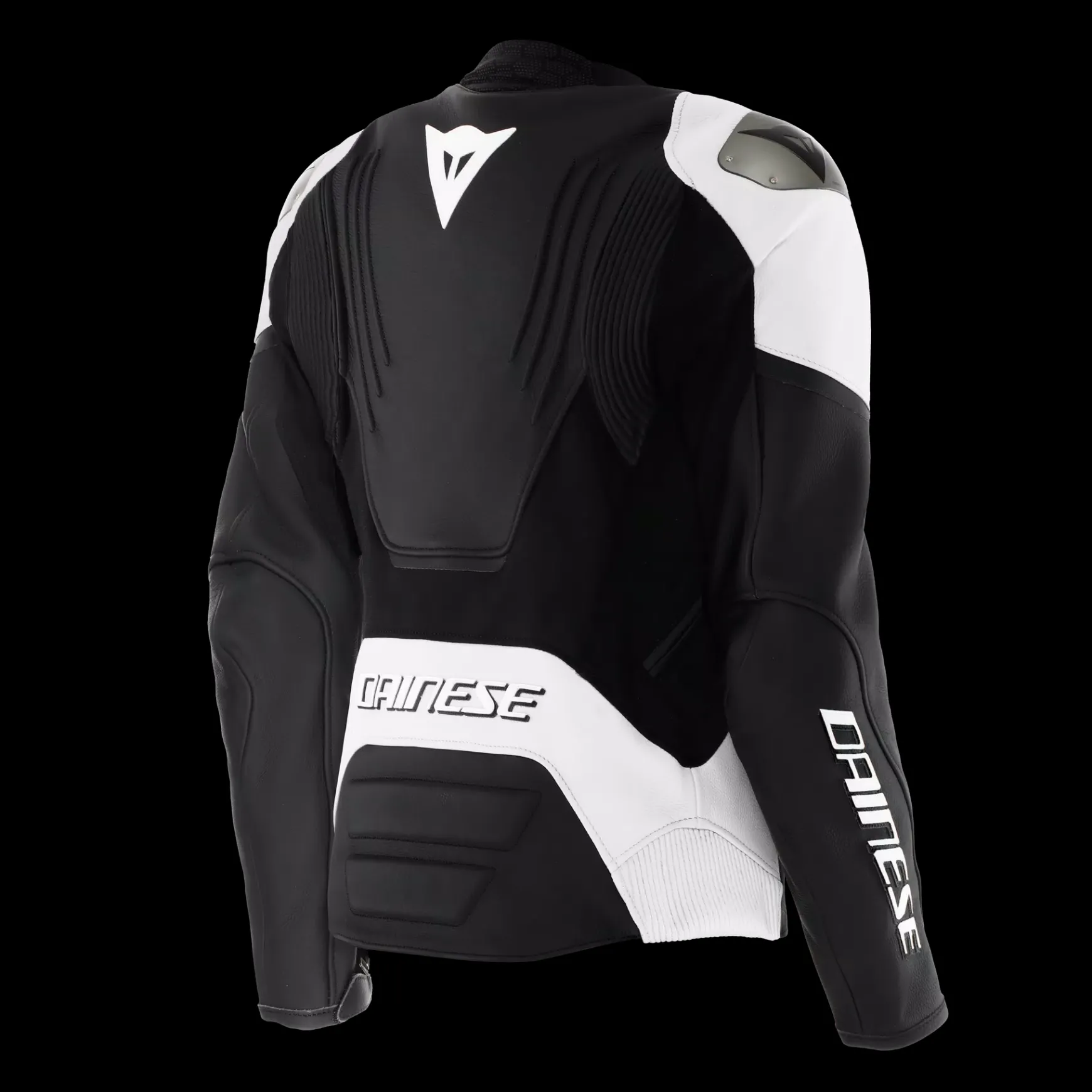 Dainese RACING 5 - DAMEN-MOTORSCHUTZJACKE AUS LEDER BLACK/WHITE Hot