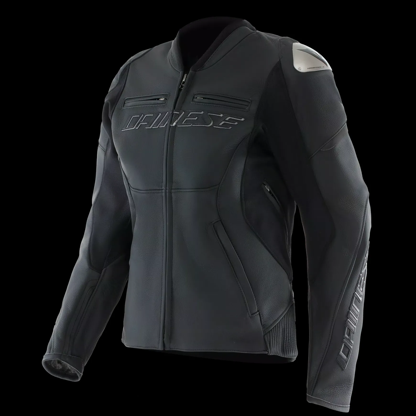 Dainese RACING 5 - DAMEN-MOTORSCHUTZJACKE AUS LEDER BLACK/BLACK Discount