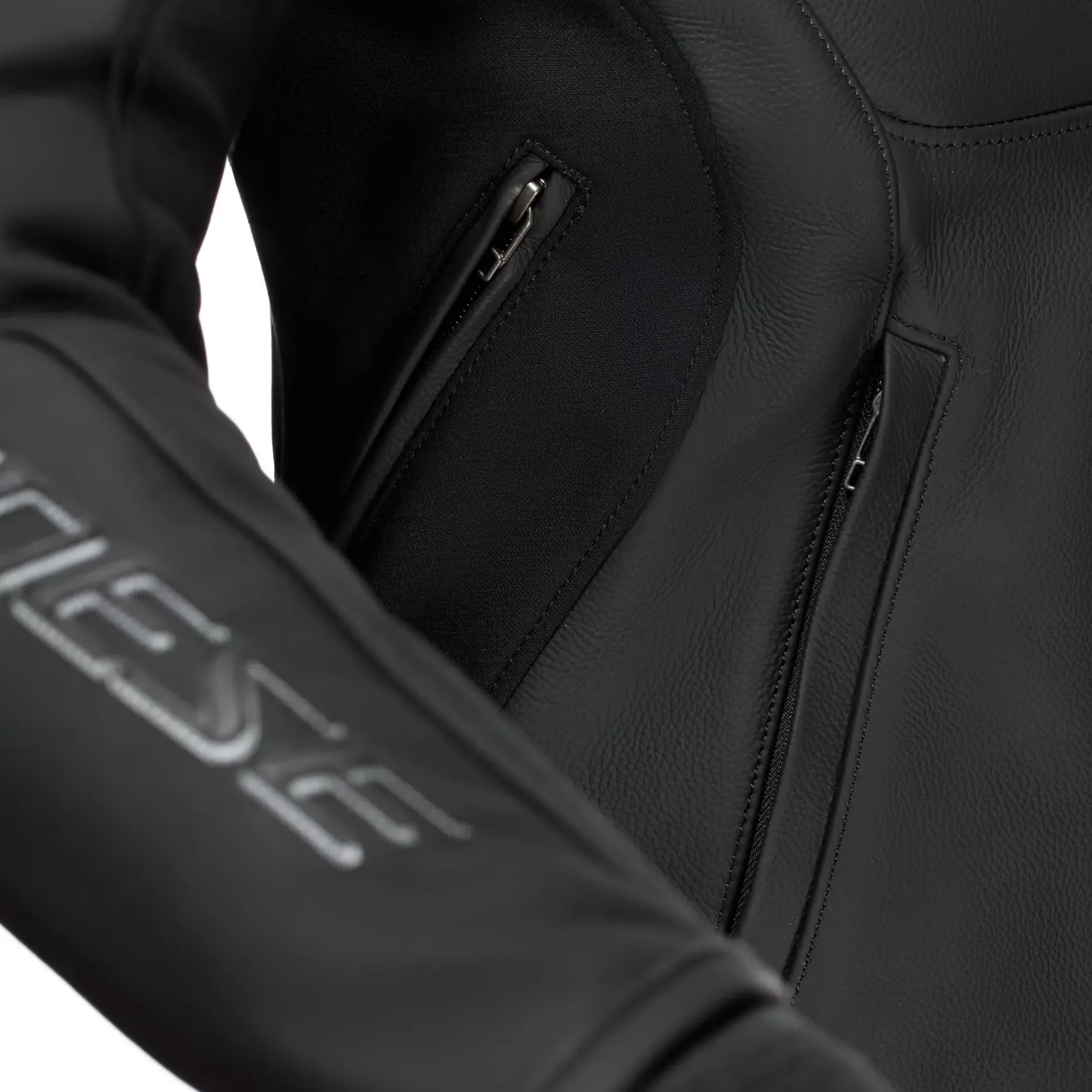 Dainese RACING 5 - DAMEN-MOTORSCHUTZJACKE AUS LEDER BLACK/BLACK Discount