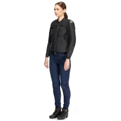 Dainese RACING 5 - DAMEN-MOTORSCHUTZJACKE AUS LEDER BLACK/BLACK Discount