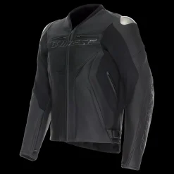 Dainese RACING 5 - MOTORRAD LEDERJACKE HERREN - GRÖSSE SHORT/TALL (S/T) BLACK/BLACK/BLACK Sale