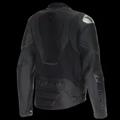 Dainese RACING 5 - MOTORRAD LEDERJACKE HERREN - GRÖSSE SHORT/TALL (S/T) BLACK/BLACK/BLACK Sale