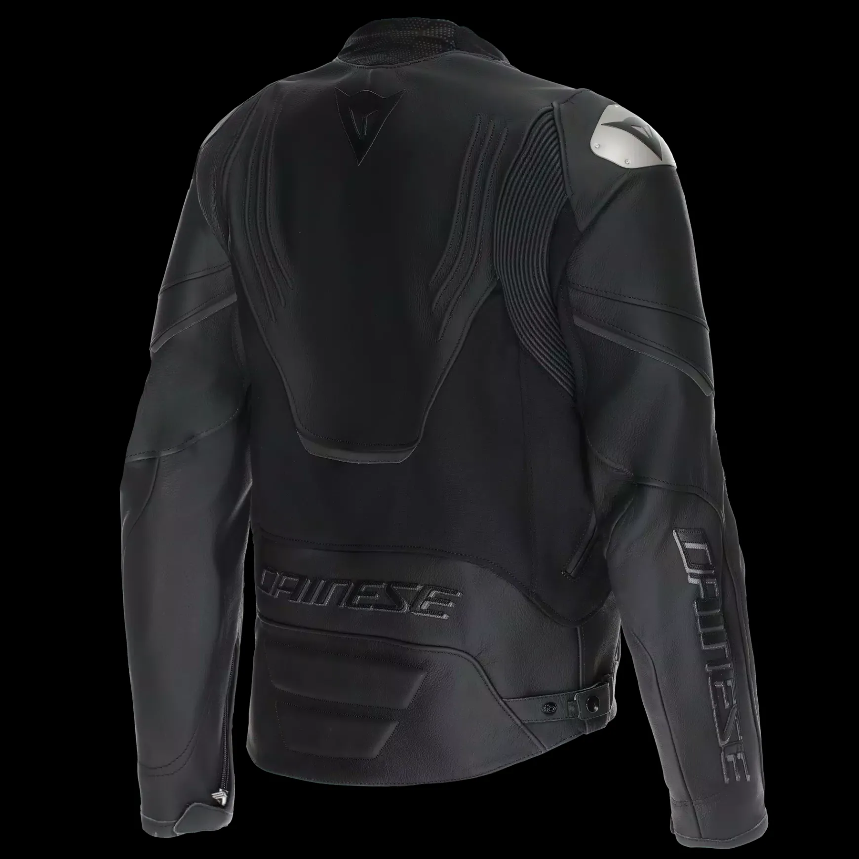 Dainese RACING 5 - MOTORRAD LEDERJACKE HERREN - GRÖSSE SHORT/TALL (S/T) BLACK/BLACK/BLACK Sale