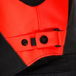 Dainese RACING 5 - MOTORRADLEDERJACKE HERREN SILVER/BLACK/RED-FLUO Clearance