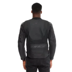 Dainese RACING 5 – PERFORIERTE LEDER-MOTORRADJACKE HERREN BLACK/BLACK/BLACK Sale