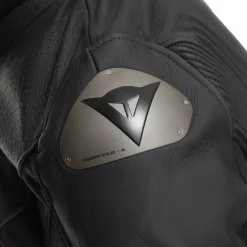 Dainese RACING 5 – PERFORIERTE LEDER-MOTORRADJACKE HERREN BLACK/BLACK/BLACK Sale