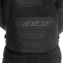 Dainese RACING 5 – PERFORIERTE LEDER-MOTORRADJACKE HERREN BLACK/BLACK/BLACK Sale