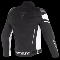 Dainese RACING 3 D-DRY® JACKET BLACK/BLACK/WHITE Hot