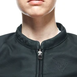 Dainese RAPIDA LADY LEATHER JACKET BLACK-MATT/BLACK-MATT/WHITE Online