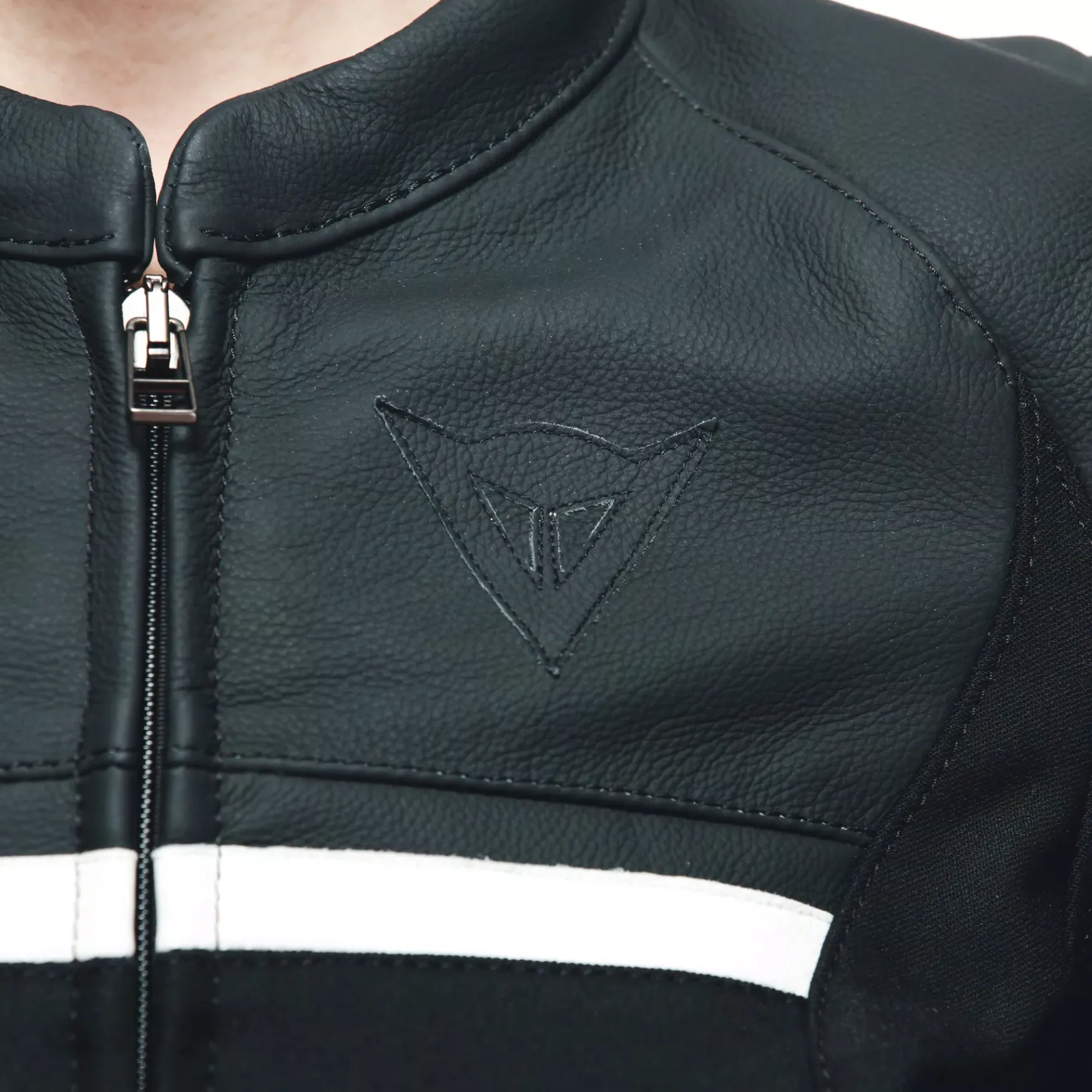 Dainese RAPIDA LADY LEATHER JACKET BLACK-MATT/BLACK-MATT/WHITE Online